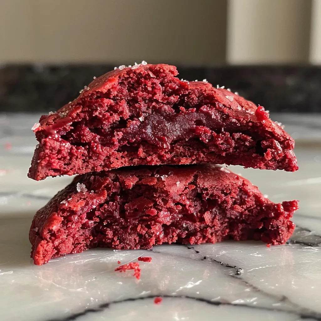 Red Velvet Crinkle Cookie: A Sweet Bite of Comfort