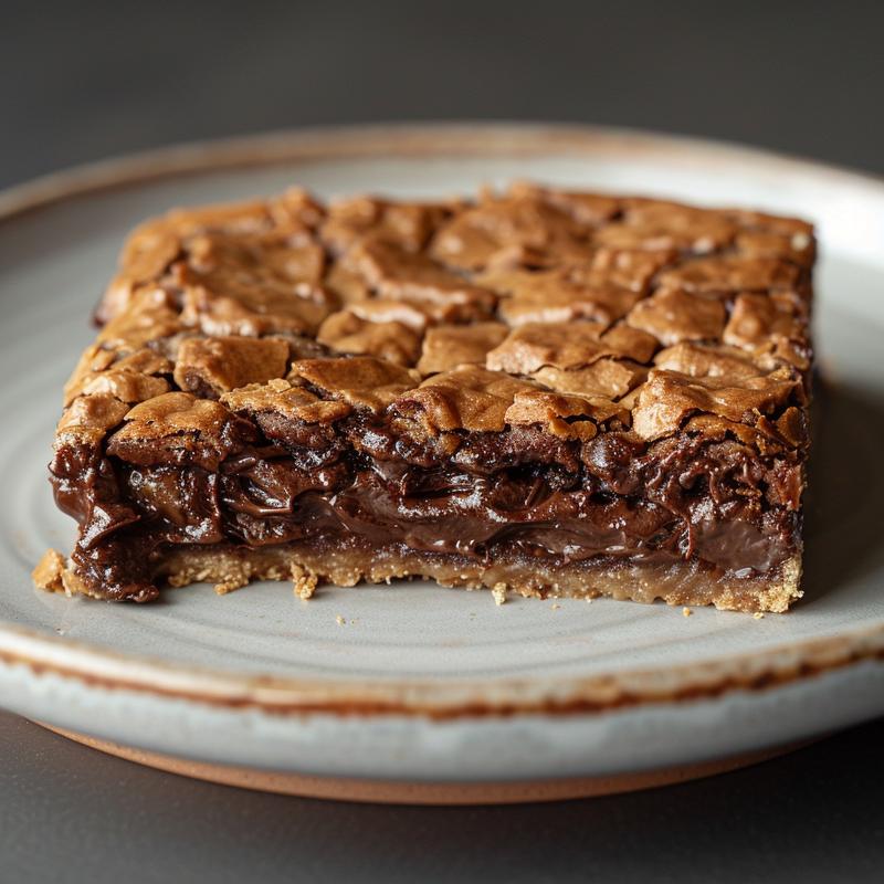 Close-up of a portion of baked vegetables on a light grey ceramic plate.